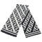 WagnPurr Shop Scarves & Shawls FENDI Unisex Casmere FF Logo Reversible Scarf - Black & Grey