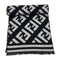WagnPurr Shop Scarves & Shawls FENDI Unisex Casmere FF Logo Reversible Scarf - Black & Grey