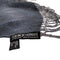 WagnPurr Shop Scarves & Shawls GIORGIO ARMANI Fringe Silk Scarf/Shawl - Black & Grey