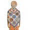 WagnPurr Shop Scarves & Shawls HERMÈS Custom Printed Silk Scarf - Blue & Cognac New in Box