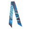 WagnPurr Shop Scarves & Shawls HERMÈS Paris Jeu de Soie Twilly Scarf - Blue