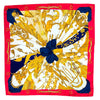 WagnPurr Shop Scarves & Shawls HERMES Paris Vintage Soleil de Soie Carre 90 Silk Scarf - Red & Gold