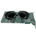 WagnPurr Shop Sunglasses OLIVER PEOPLES Benedict Unisex Aviator Sunglasses - Black
