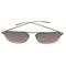 WagnPurr Shop Sunglasses OLIVER PEOPLES Unisex Rimless Eyeglasses - Brushed Silver