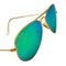 WagnPurr Shop Sunglasses RAY-BAN Unisex Metal Aviator Sunglasses - Gold