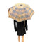 WagnPurr Shop Umbrella BURBERRY Classic Trafalgar Plaid Travel Umbrella - Beige