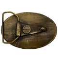 WagnPurr Shop Unisex Belt LEWIS BUCKLES - Vintage "Victor" Belt Buckle - Brass
