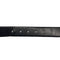 WagnPurr Shop Unisex Belt PRADA Belt with Silver Tone & Enamel Buckle - Black