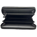 WagnPurr Shop Wallet PRADA Saffiano Leather Zip Around Wallet - Black NEW w/Out Tags