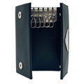 WagnPurr Shop Wallet PRADA Tessuto Nylon & Saffiano Leather 6 Key Holder - Black NEW w/Out Tags
