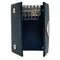 WagnPurr Shop Wallet PRADA Tessuto Nylon & Saffiano Leather 6 Key Holder - Black NEW w/Out Tags