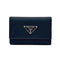 WagnPurr Shop Wallet PRADA Tessuto Nylon & Saffiano Leather 6 Key Holder - Black NEW w/Out Tags