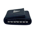 WagnPurr Shop Wallet PRADA Tessuto Nylon & Saffiano Leather 6 Key Holder - Black NEW w/Out Tags