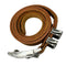 WagnPurr Shop Women's Belt BARRY KIESELSTEIN-CORD Tan Leather Belt with Eagle Buckle