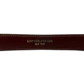 WagnPurr Shop Women's Belt BARRY KIESELSTEIN-CORD Vintage Alligator Belt with Sterling Silver Buckle - Black