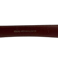 WagnPurr Shop Women's Belt BARRY KIESELSTEIN-CORD Vintage Alligator Belt with Sterling Silver Buckle - Black