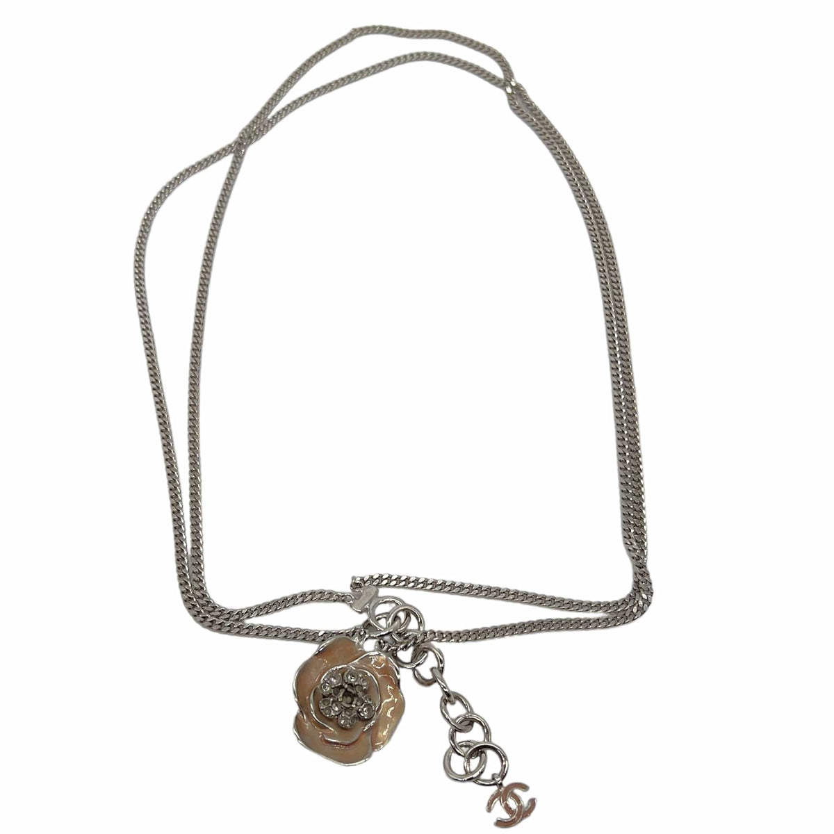 CHANEL Vintage 2004 Chain Link Belt - Silver & Rose– Wag N' Purr Shop