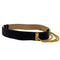 WagnPurr Shop Women's Belt DONNA KARAN Belt Vintage with Gold Plated Chain - Black