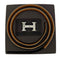WagnPurr Shop Women's Belt HERMÈS Unisex Constance Leather Belt with Palladium "H" Buckle - Cognac & Black