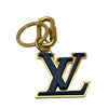 WagnPurr Shop Women's Belt LOUIS VUITTON Logo Bag Charm / Keychain - Blue & Gold New in Box