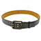 WagnPurr Shop Women's Belt WORTH Leather Brass Buckle Belt - Olive