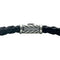 WagnPurr Shop Women's Bracelet DAVID YURMAN Rubber Braided Bracelet with Sterling Silver Clasp - Black