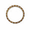 WagnPurr Shop Women's Bracelet NYLA DESIGN Handmade Crystal Bangle - Gold & Clear New w/Tags