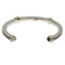 WagnPurr Shop Women's Bracelet SCOTT KAY Sterling Silver Weave Cuff Bracelet with Diamond Accents