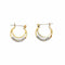 WagnPurr Shop Women's Earrings EARRINGS 14K Yellow Gold & Diamond Hoops