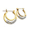 WagnPurr Shop Women's Earrings EARRINGS 14K Yellow Gold & Diamond Hoops