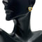 WagnPurr Shop Women's Earrings EARRINGS 18k Yellow Gold Topaz & Diamond Heart Earrings - Blue