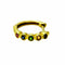 WagnPurr Shop Women's Earrings MEIRA T 14K Gold Multicolored Gem Huggie Hoop Earrings