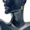 WagnPurr Shop Women's Earrings MEIRA T 14K Huggie Multicolored Gem Earrings - Gold