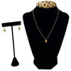 WagnPurr Shop Women's Earrings NECKLACE & EARRINGS 14K Persian Turquoise Angel Necklace & Earrings - Gold