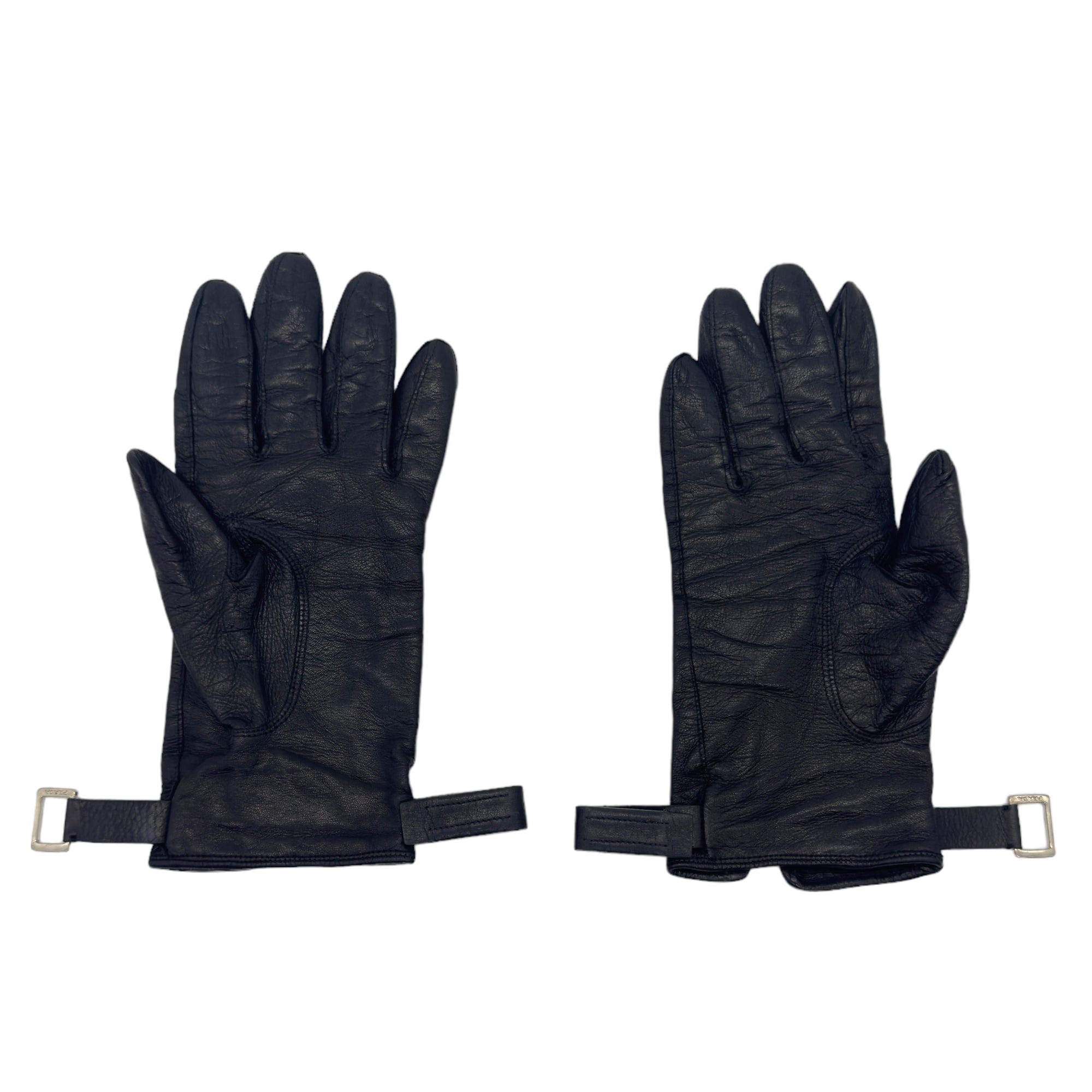 手袋 PRADA  Prada Gloves Women Leather Black PRADA Ladies Leather Gloves - Black– Wag N Purr Shop