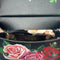 WagnPurr Shop Women's Handbag DOLCE & GABBANA 2-Way Sicily Rose Print Leather Handbag - Black NEW w/Out Tags