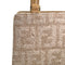 WagnPurr Shop Women's Handbag FENDI FF Zucca Wool Handle Bag - Beige