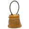 WagnPurr Shop Women's Handbag FENDI  Vintage Straw Top Handle Bucket Handbag - Natural