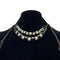 WagnPurr Shop Women's Necklace ANNIE COSTELLO BROWN-Necklace - Faux Pearl Leather Wrapped