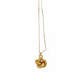 WagnPurr Shop Women's Necklace NECKLACE 14K Gold with Love Knot Diamond Pendant
