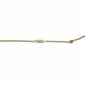 WagnPurr Shop Women's Necklace NECKLACE-Gold Italian Horn, Evil Eye, 4 Leaf Clover