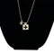 WagnPurr Shop Women's Necklace NECKLACE Sterling Silver with Cross and Skull Pendants