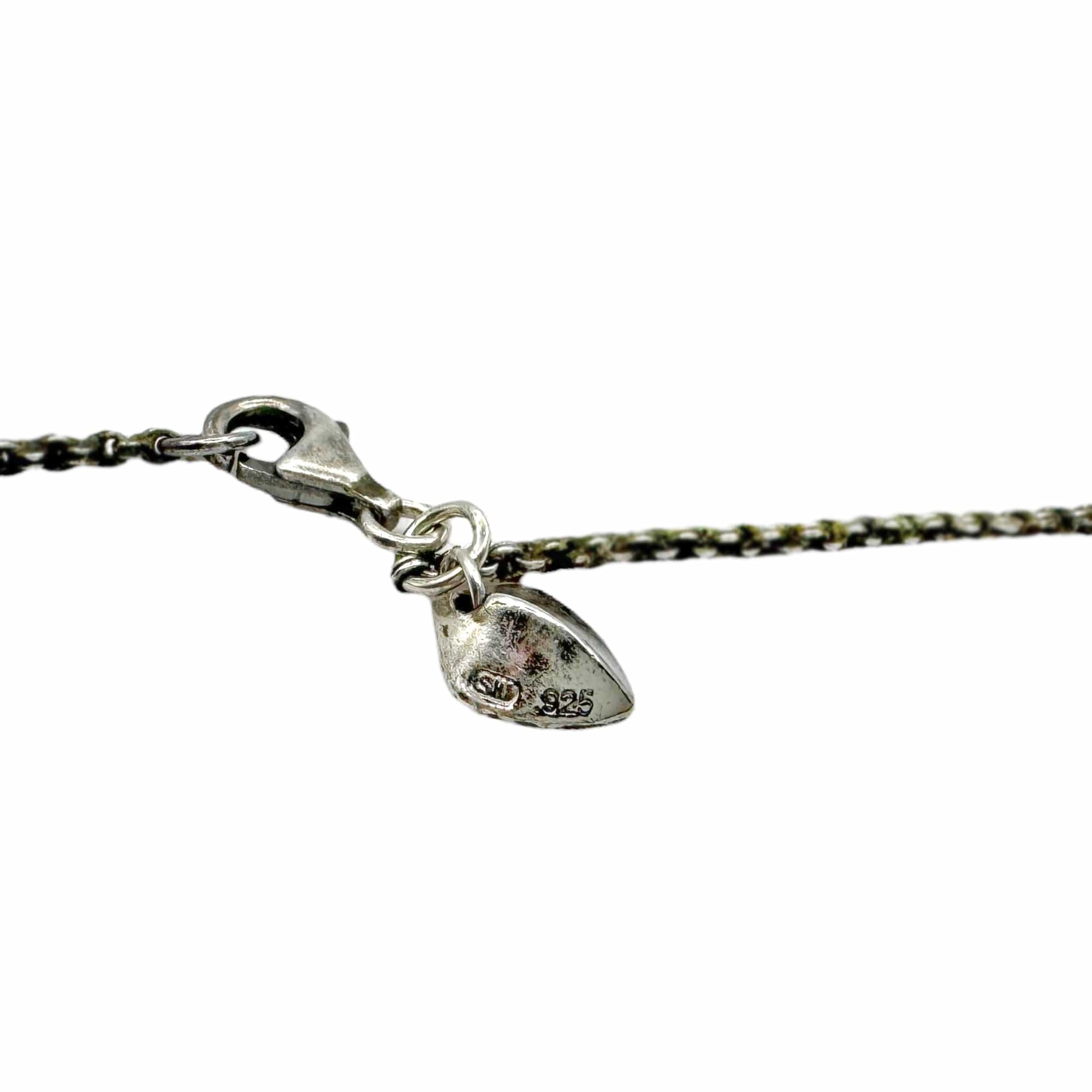 Personalized Zodiac Charm Pendant - Sterling Silver With Birthstone CZ, Virgo Symbol & September Stone