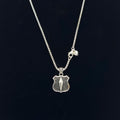 WagnPurr Shop Women's Necklace STEPHEN WEBSTER Highwayman Black Diamond Dagger Pendant Necklace