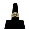 WagnPurr Shop Women's Ring RING Vintage 14K Gold, Diamond & Brown Star Sapphire-Gold