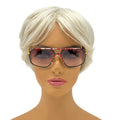 WagnPurr Shop Women's Sunglasses ALPINA Vintage 1980 Aviator Sunglasses - Red