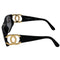 WagnPurr Shop Women's Sunglasses CHANEL Vintage CC Side Logo Sunglasses - Black