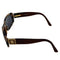 WagnPurr Shop Women's Sunglasses CHANEL Vintage Rectangular Sunglasses - Brown Marble