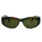WagnPurr Shop Women's Sunglasses CHRISTIAN ROTH Vintage Multi-color Oval Shaped Sunglasses-Tortoise