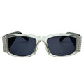 WagnPurr Shop Women's Sunglasses DANIEL SWAROVSKI Vintage Translucent Crystal-Embellished Sunglasses - Black